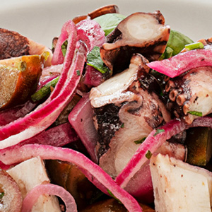 Catalan-style octopus