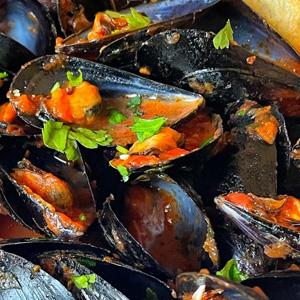 Mussel soup